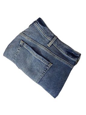 Lane Bryant High Rise Straight Leg Distressed Jeans 22